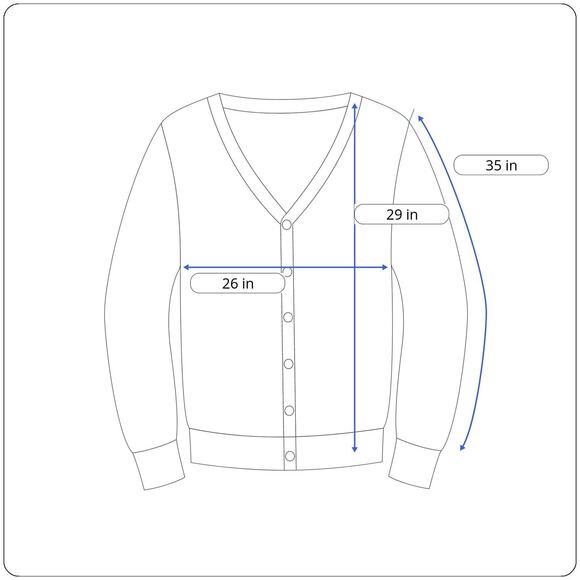 Vintage LL Bean Sweater Adult 2XL Brown Cardigan Lambswool Knit Pockets Y2K - Picture 10 of 11